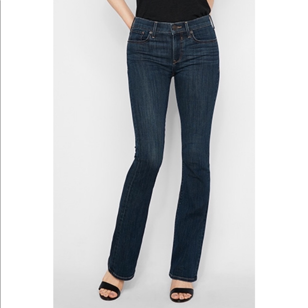 Gap 1969 Button Bootcut Jeans - image 1